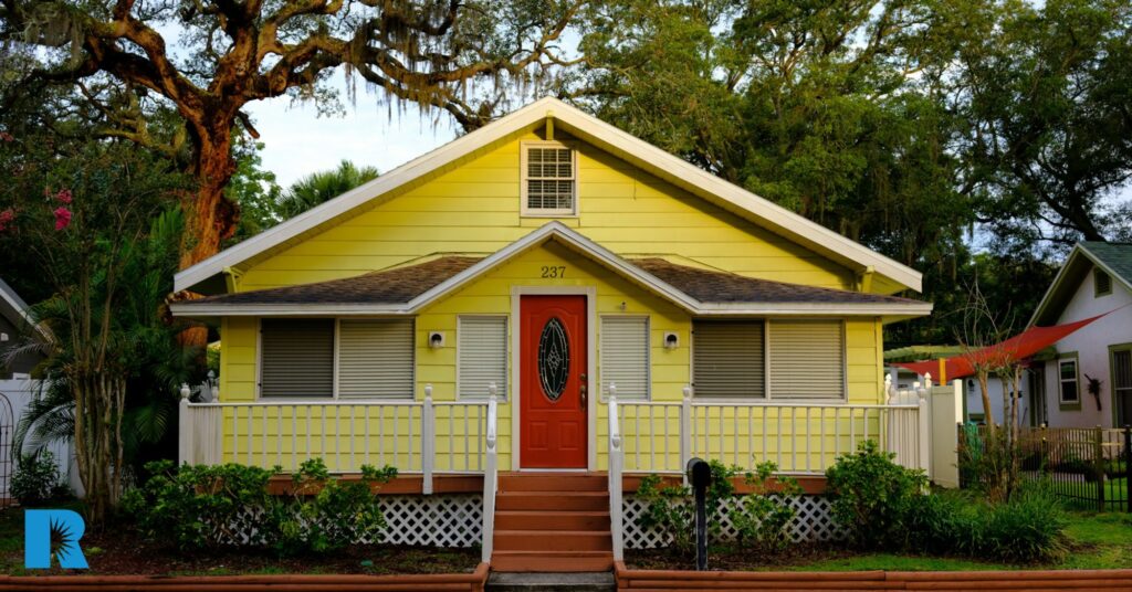Exterior photo of a Florida home.